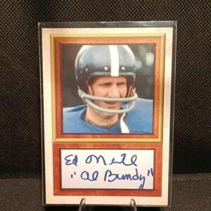 AL BUNDY – 2021 D. GORDON SERIES 2 – LIMITED EDITION - FOOTBALL CARD